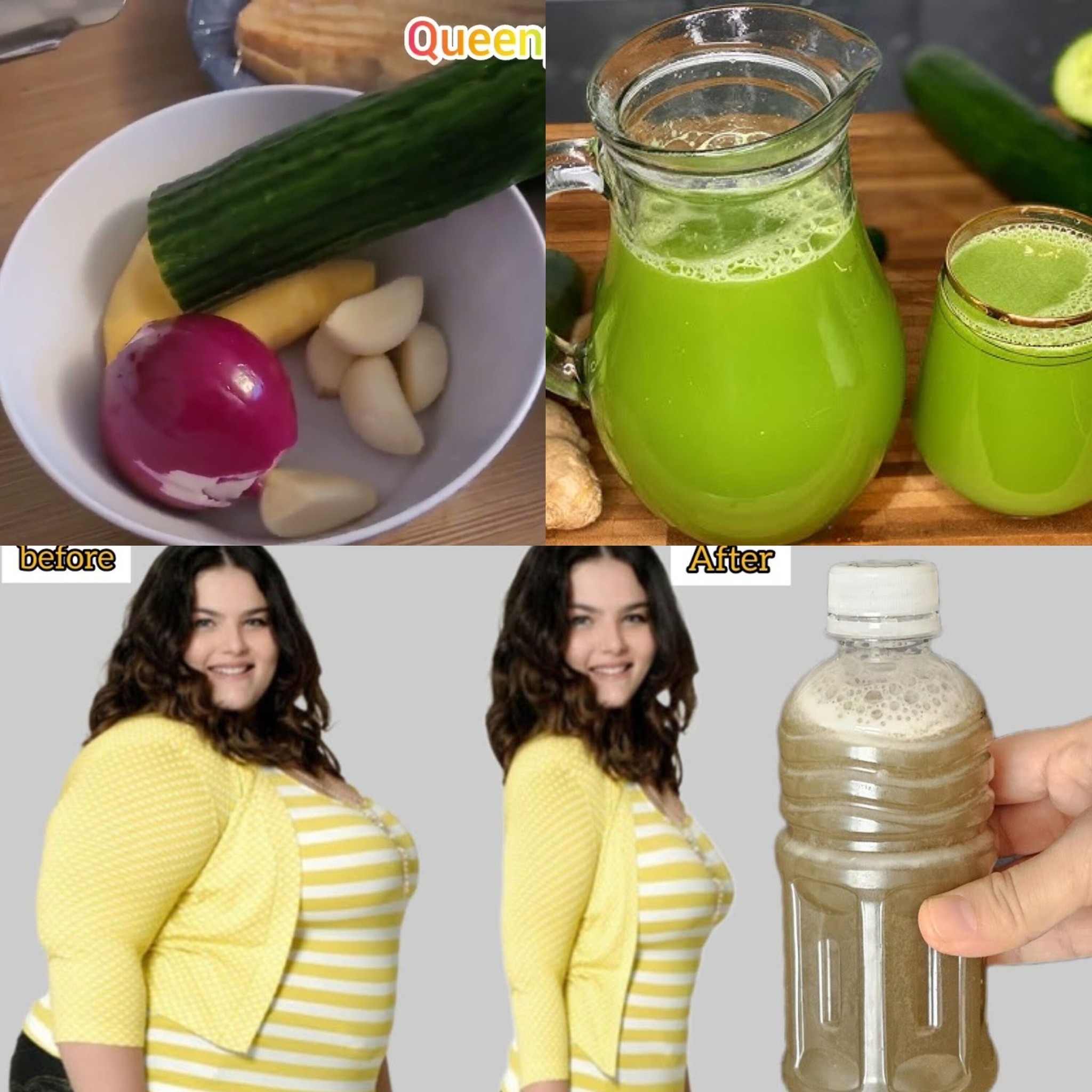 Discover the Military-Inspired Drink for Weight Loss: Onion, Cucumber, Garlic, and Water