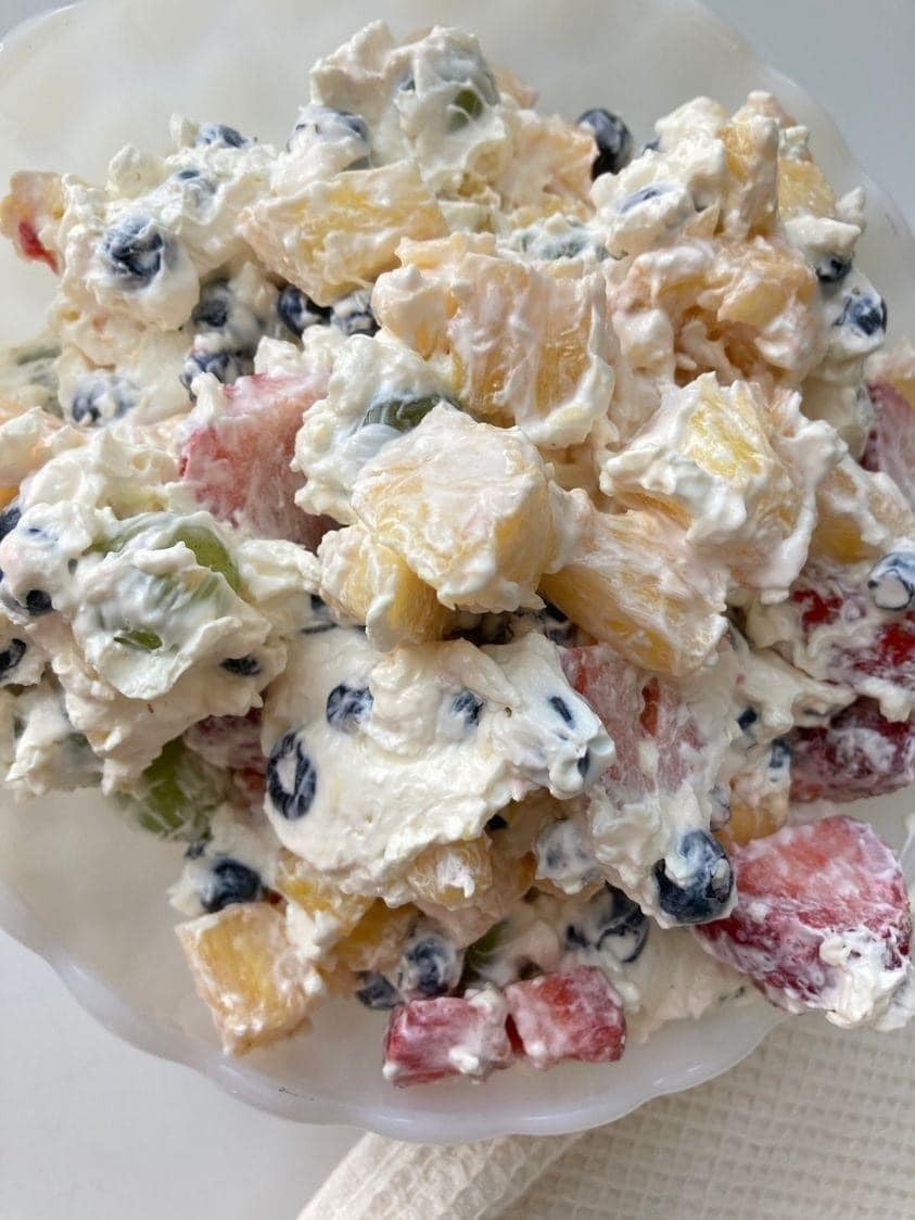 Cheesecake Fruit Salad Recipe