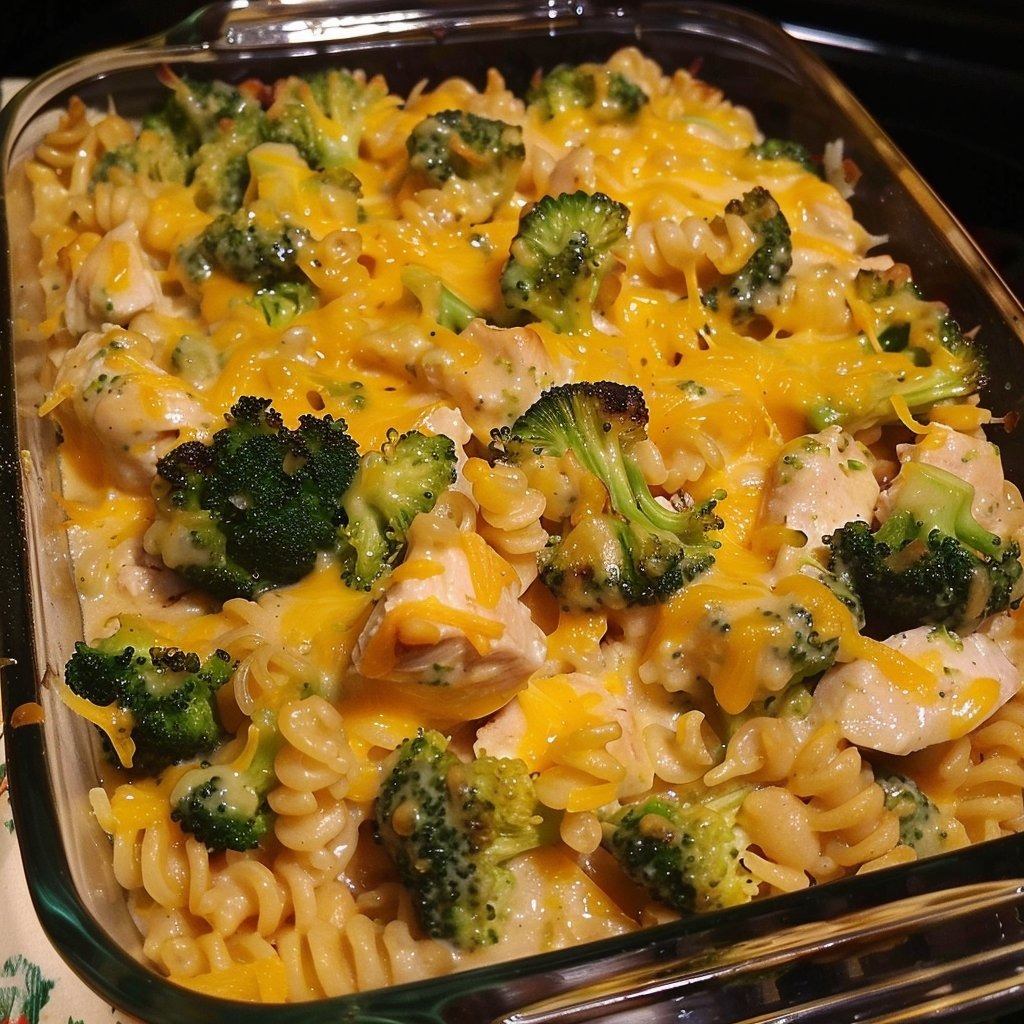 The best Chicken and Broccoli Cheesy Casserole