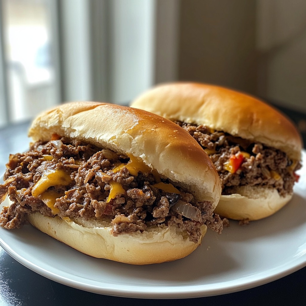 PHILLY CHEESESTEAK SLOPPY JOES