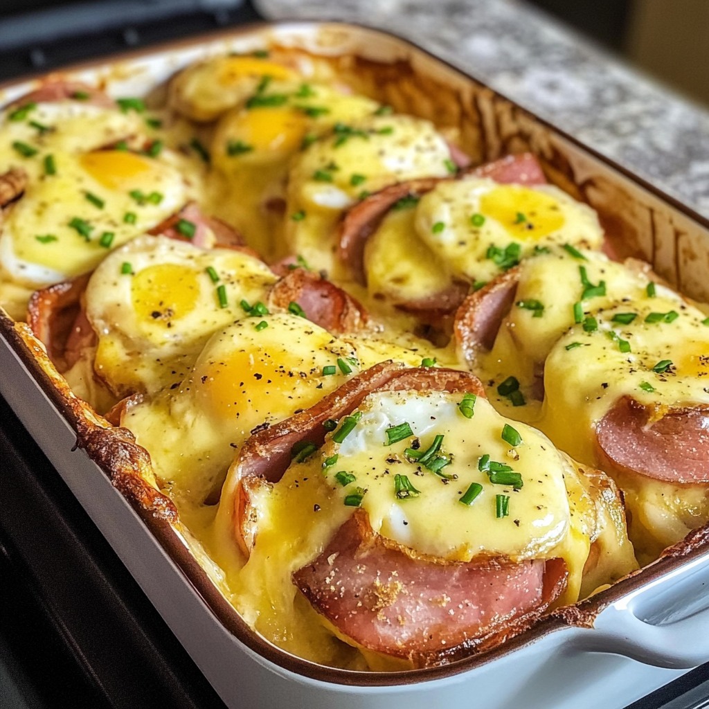 Eggs Benedict Breakfast Bake