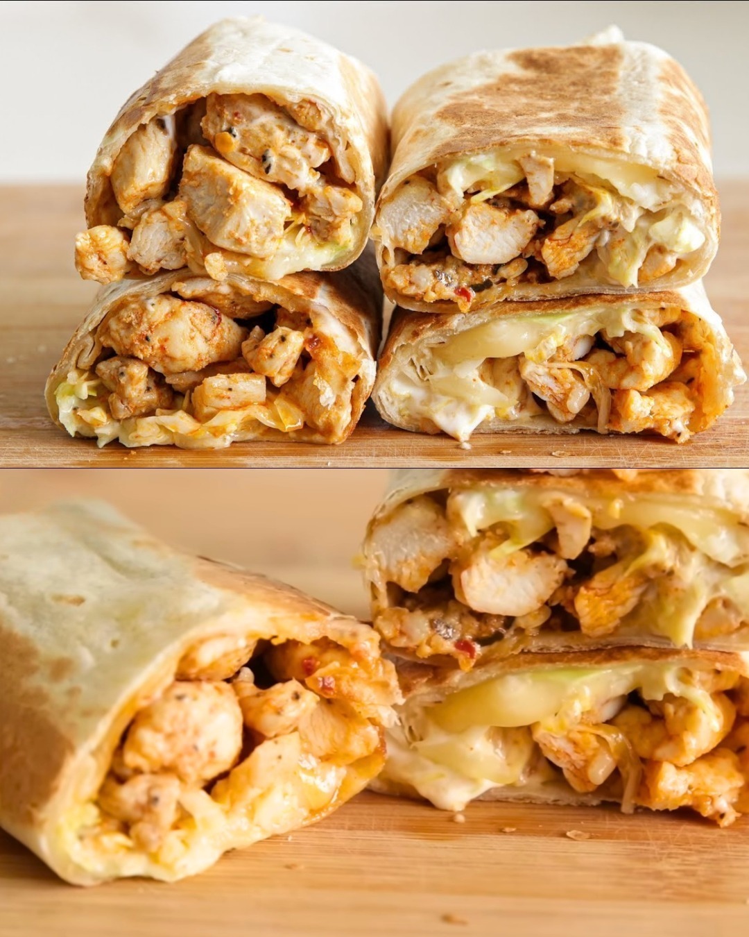 Spicy Chicken Tortilla Wraps