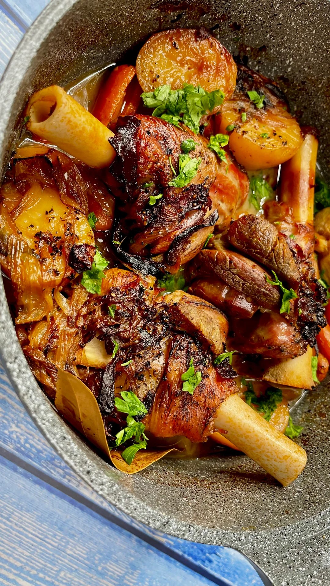 Baked Lamb Shanks