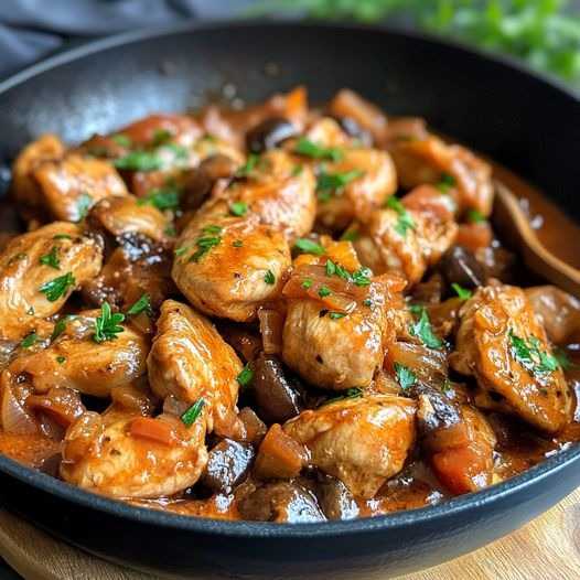 Fried Chicken Cacciatore: A Comforting Classic