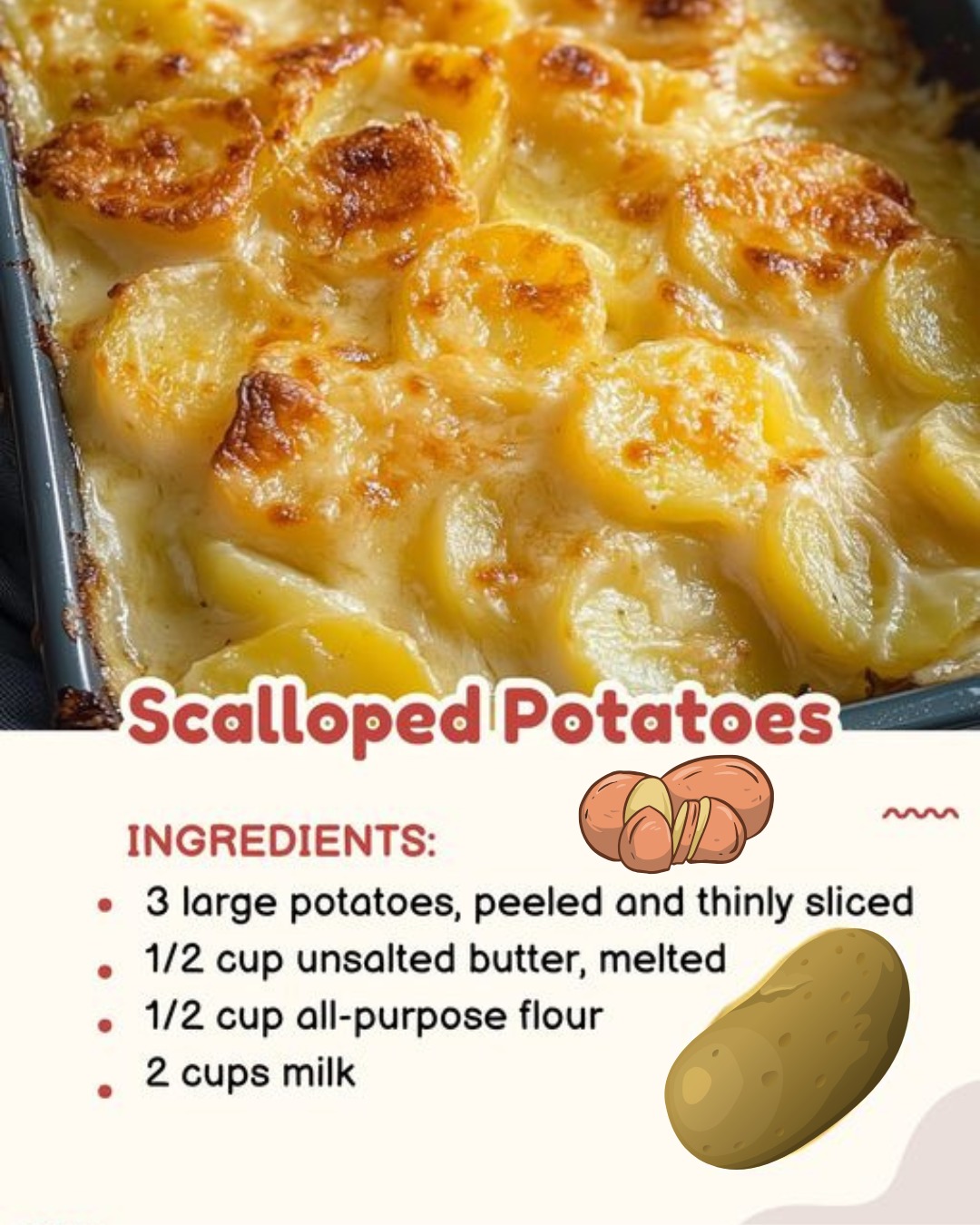 Scalloped Potatoes – Don’t LOSE this Recipe