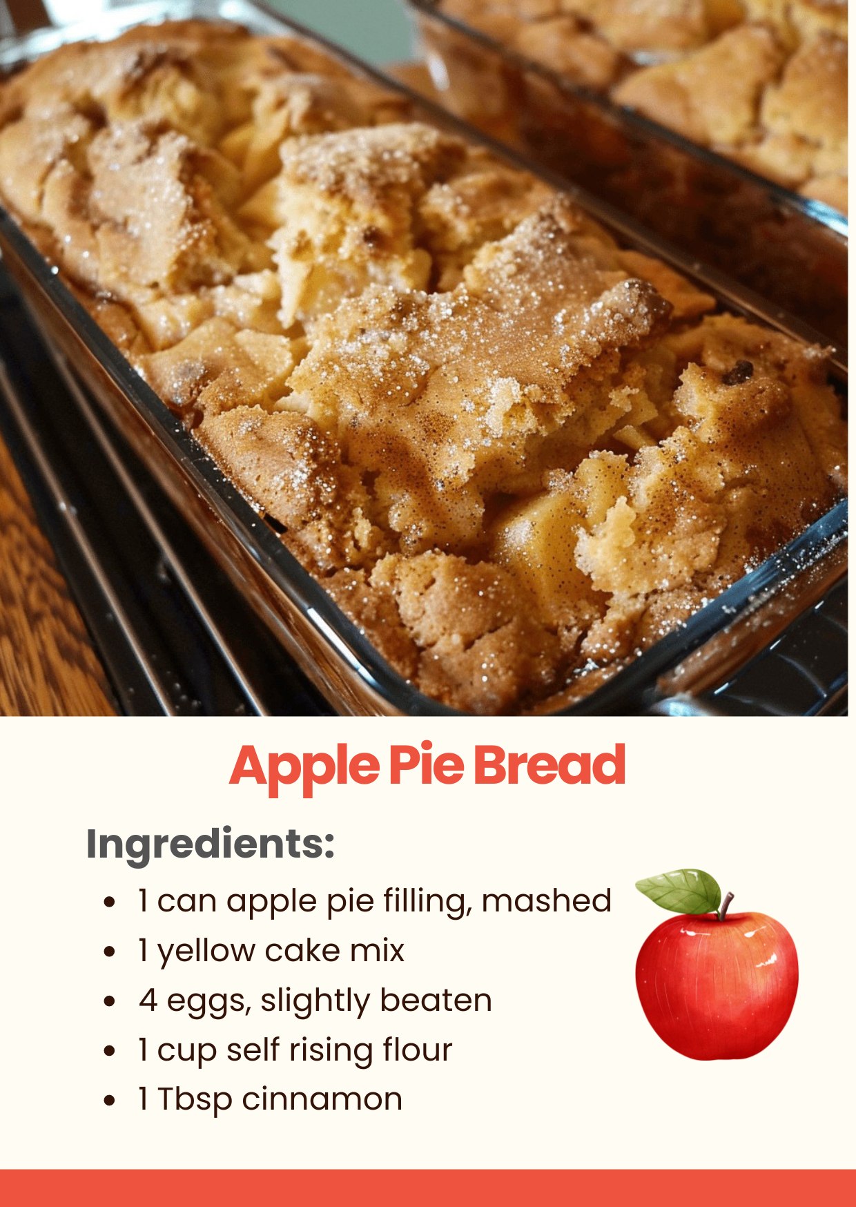 Apple Pie Bread