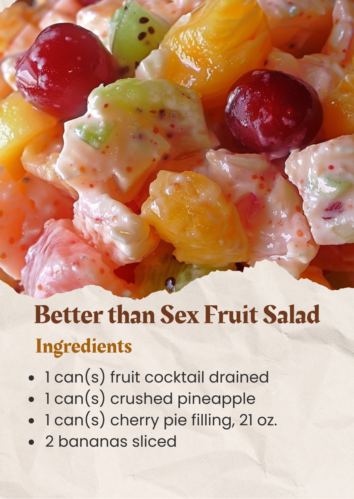 Better Than Sex Fruit Salad