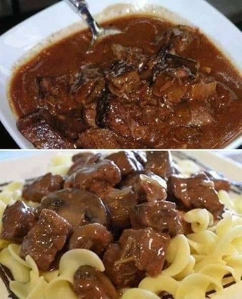 Beef and Macaroni Soup