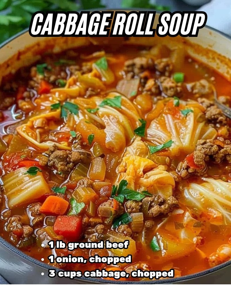 Cabbage Roll Soup