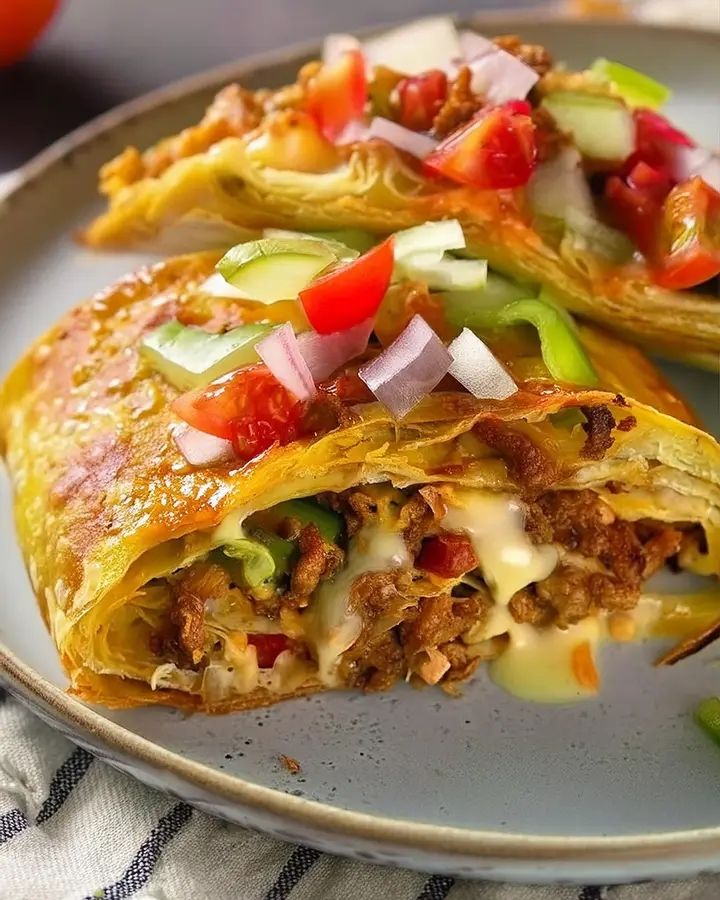 Pillsbury Crescent Roll Taco Bake