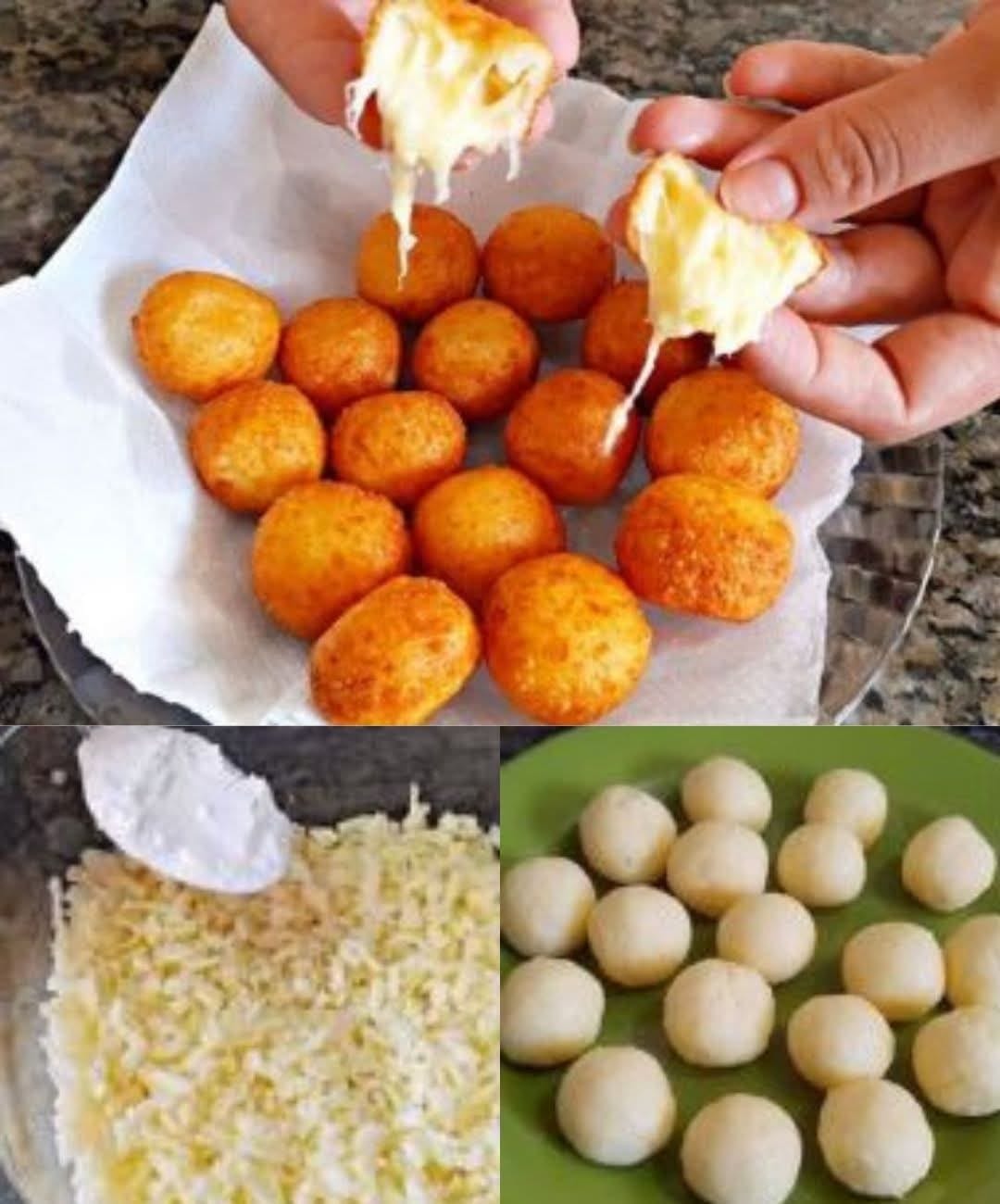 Savory Recipe: Cheese Balls with Just 4 Ingredients, Ready in Minutes