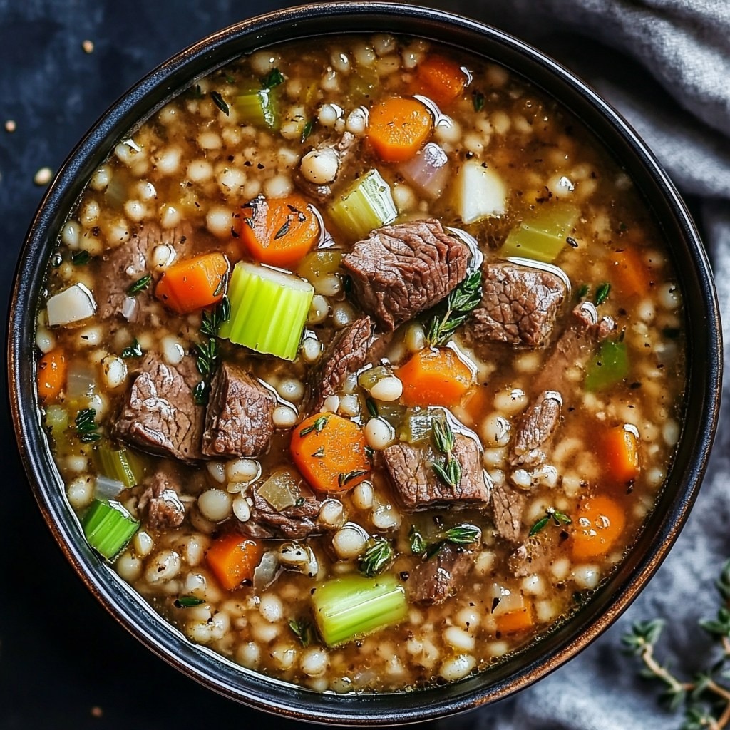 Beef and Barley Soup