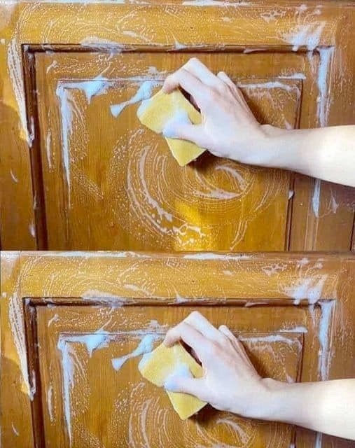 A Genius Tip for Grease-Free Kitchen Cabinets