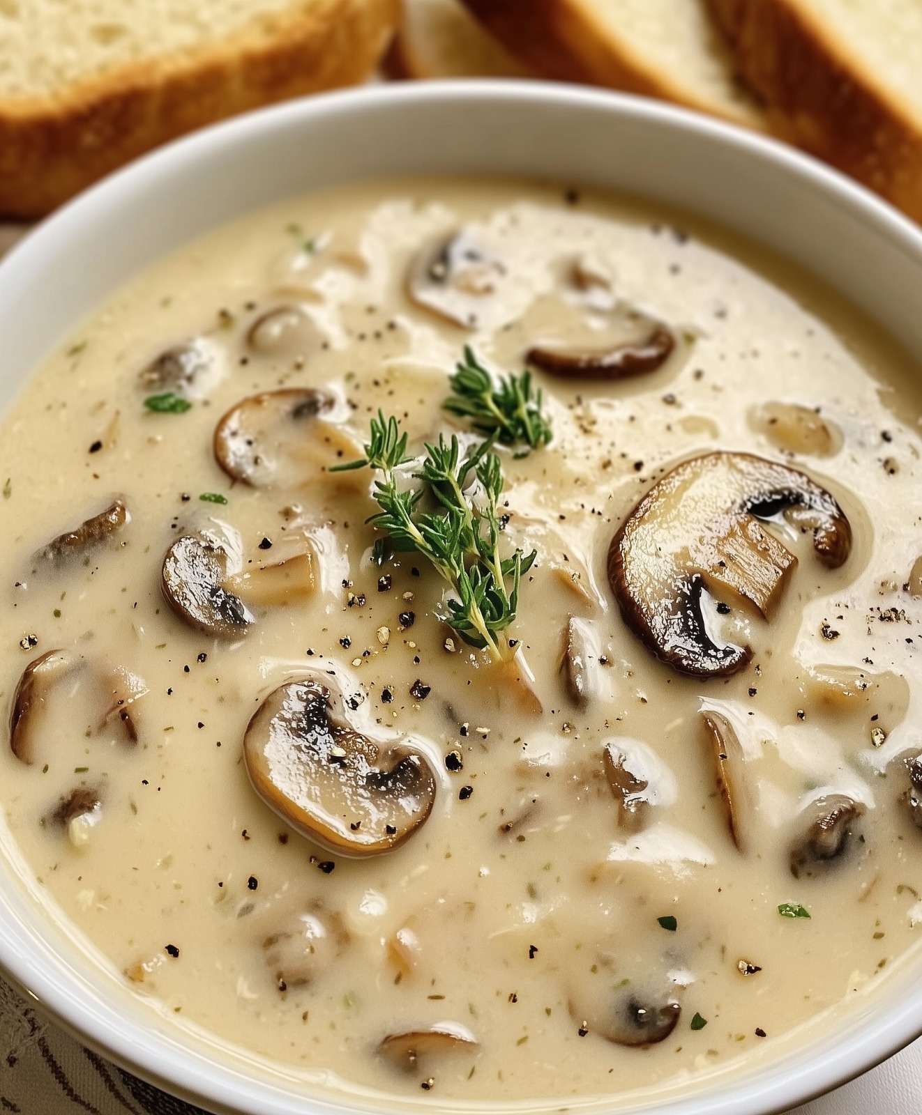 Creamy Mushroom Soup – Don’t Lose This Recipe