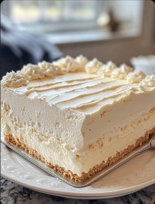 Heavenly No Bake Creamy Vanilla Cheesecake