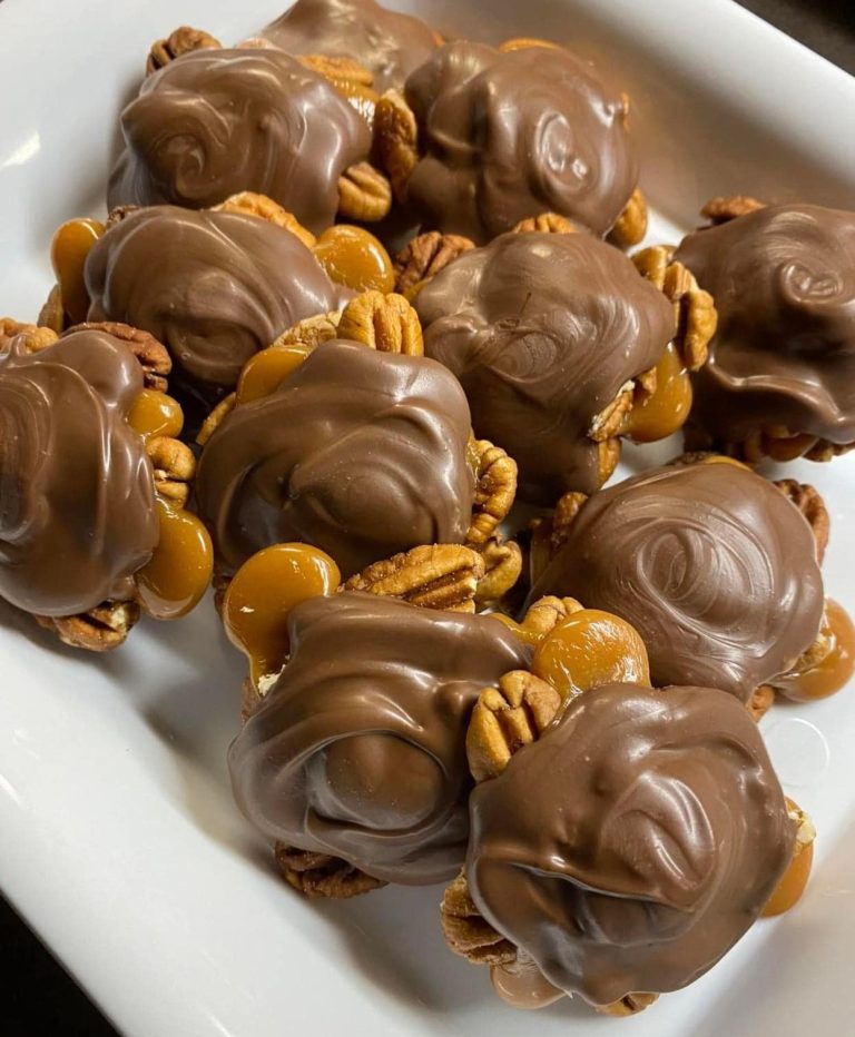 Extra Pecan Caramel Turtle Cookies