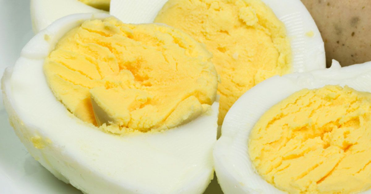 Why there’s a green ring around your hard boiled egg