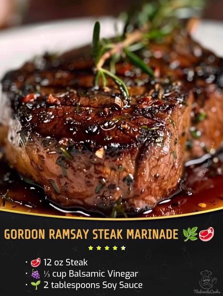 Gordon Ramsay’s Flavorful Steak Marinade