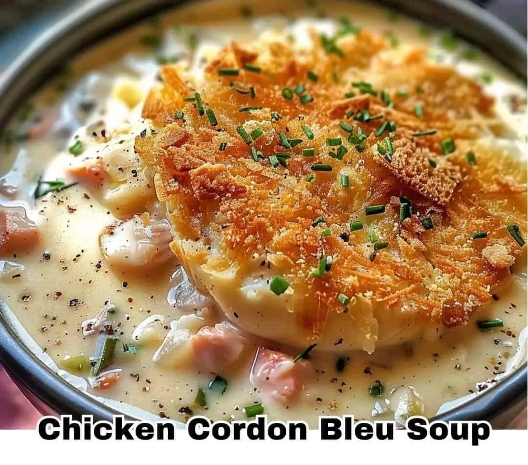 Chicken Cordon Bleu Soup