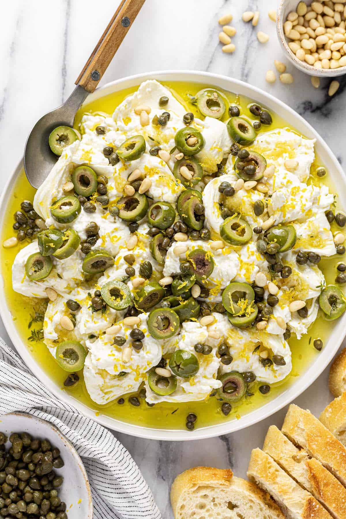 Easy Burrata Cheese Appetizer