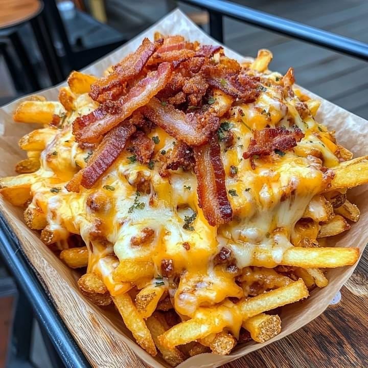 Loaded Bacon Cheese Fries