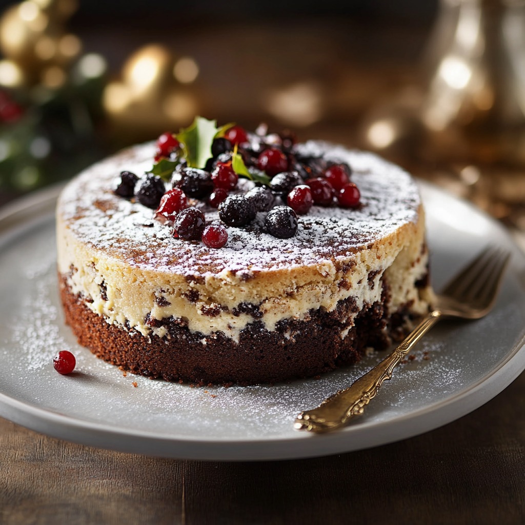 1. Italian Christmas Pudding Cake