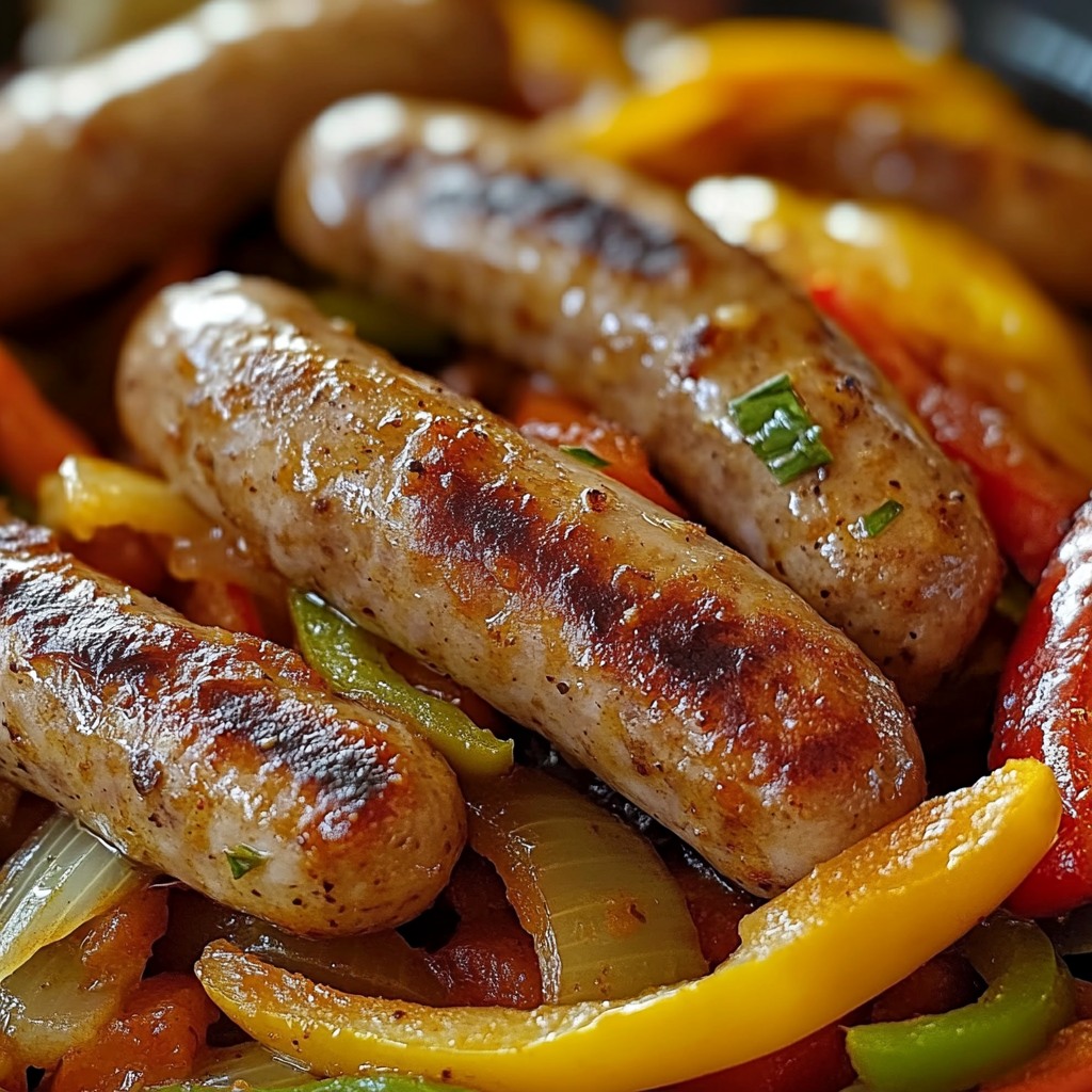 1. Italian Sausage with Peppers and Onions