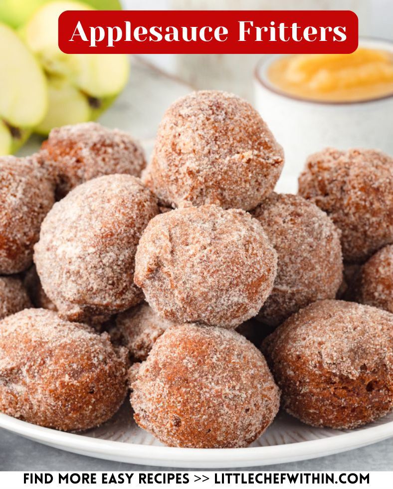 Applesauce Fritters