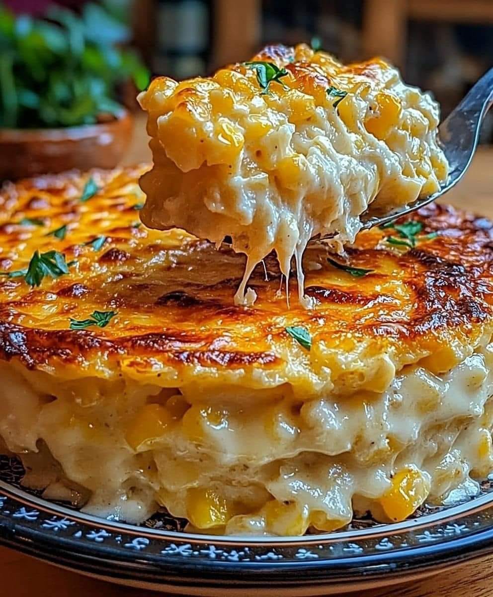 Cream Cheese Corn Casserole