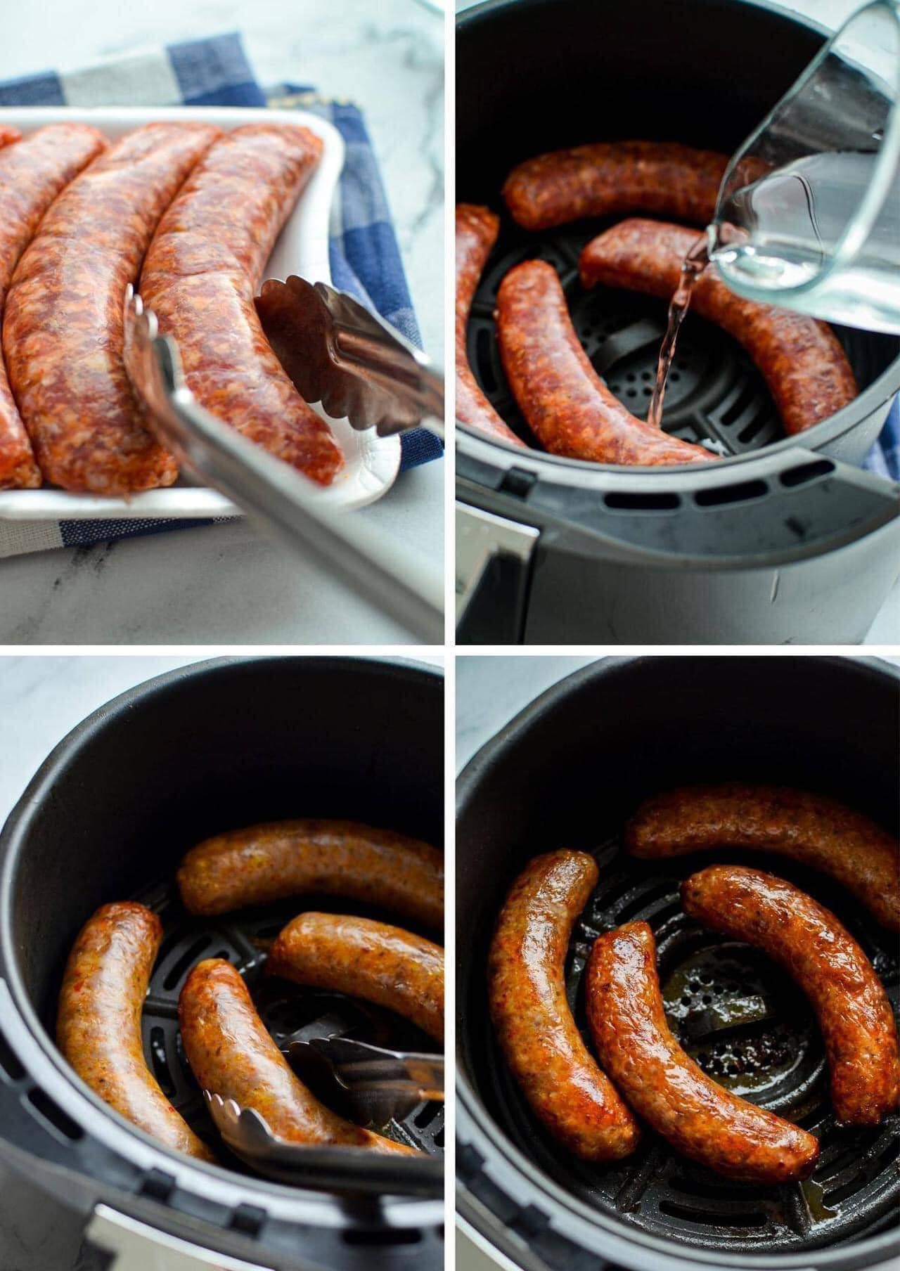 easy way to cook sausages