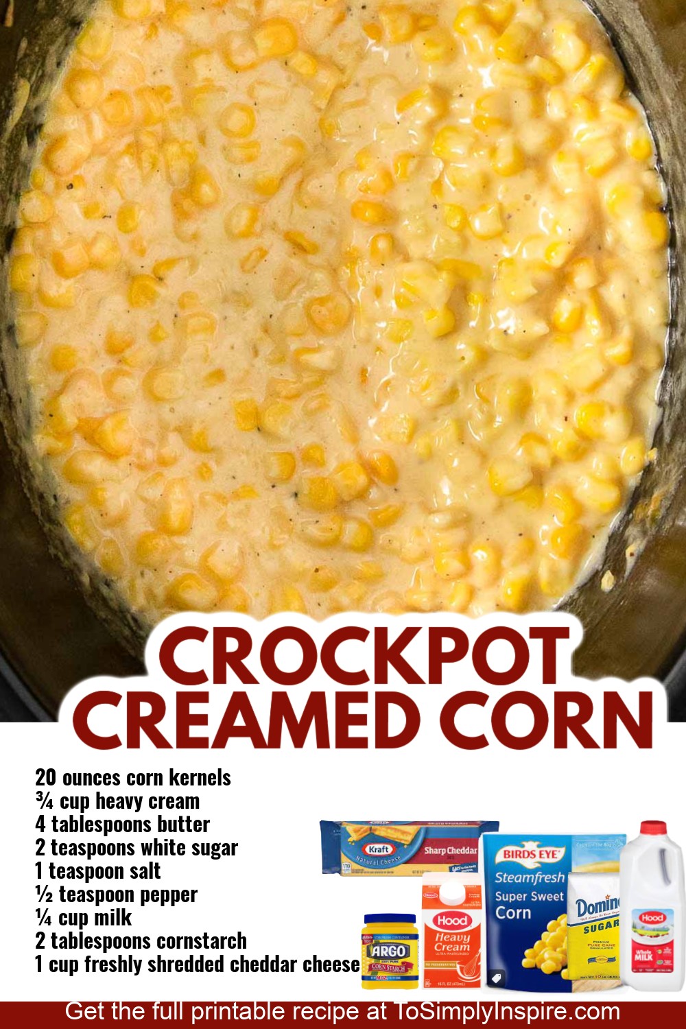 Crockpot Creamed Corn