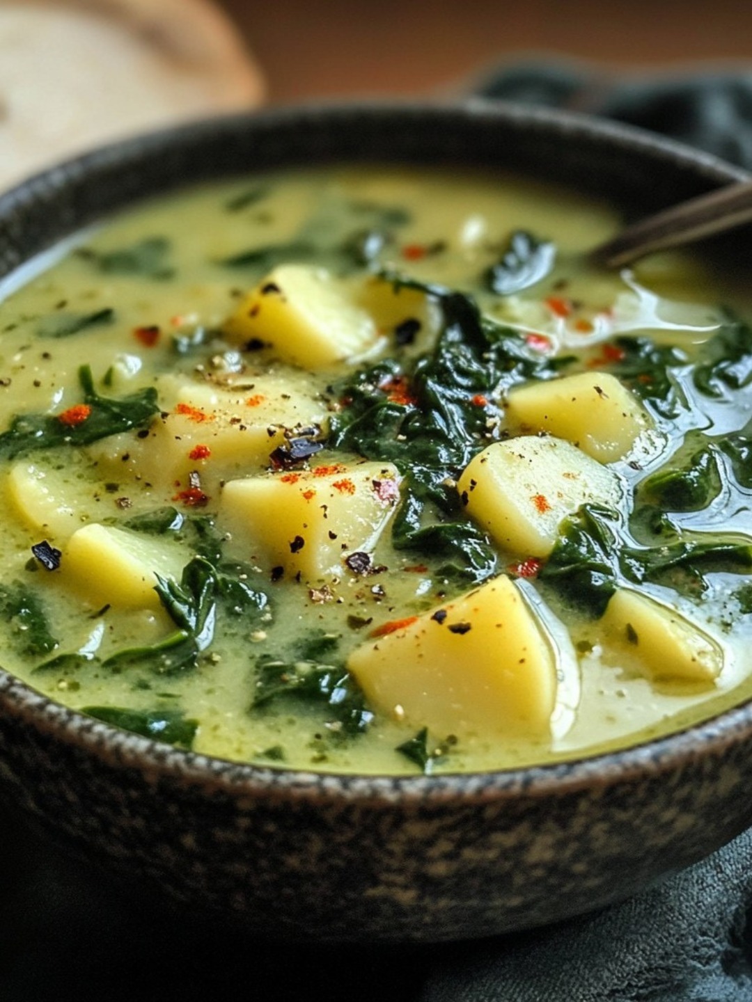 Spinach and Potato Soup