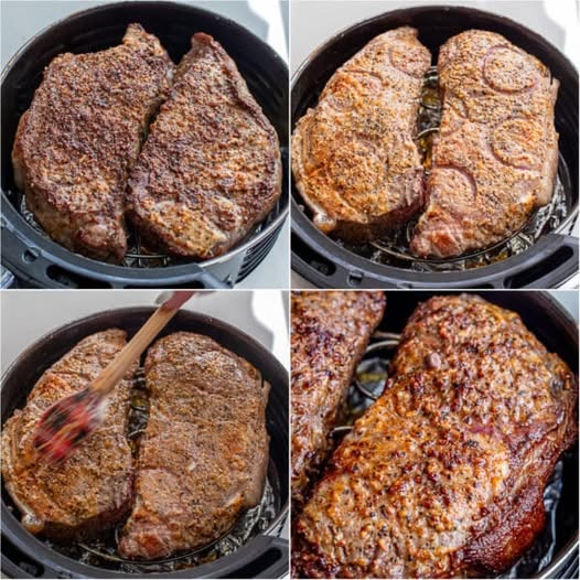 Air fryer steak