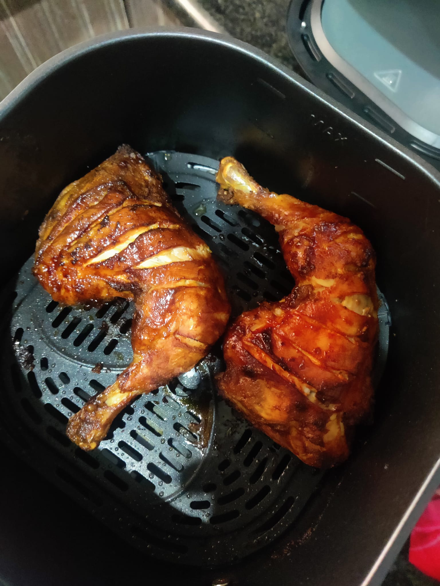 Air Fryer Roasted Chicken leg