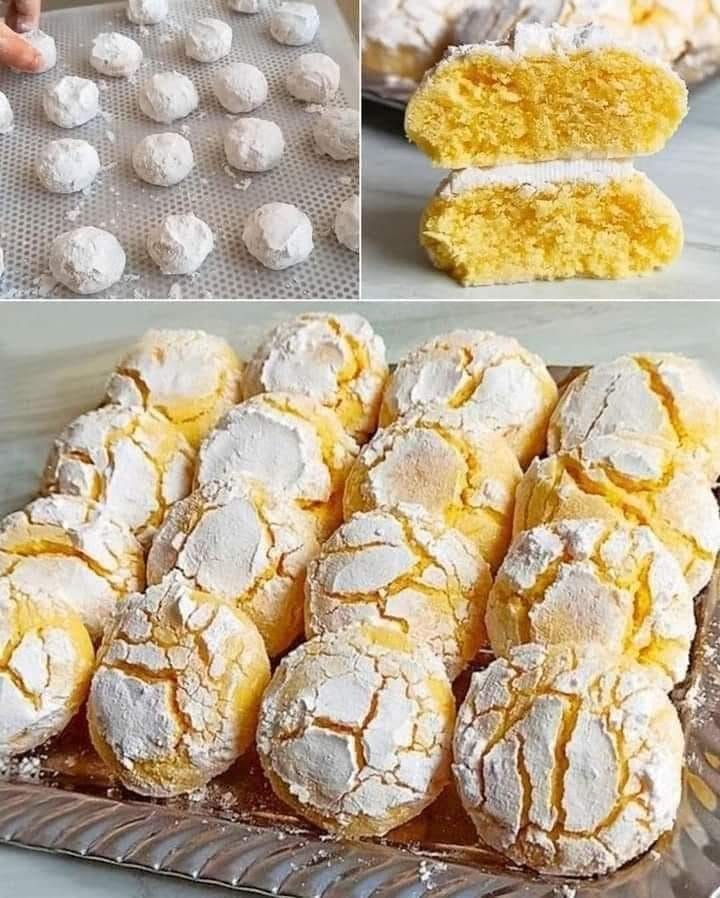 LEMON WRINKLE COOKIES