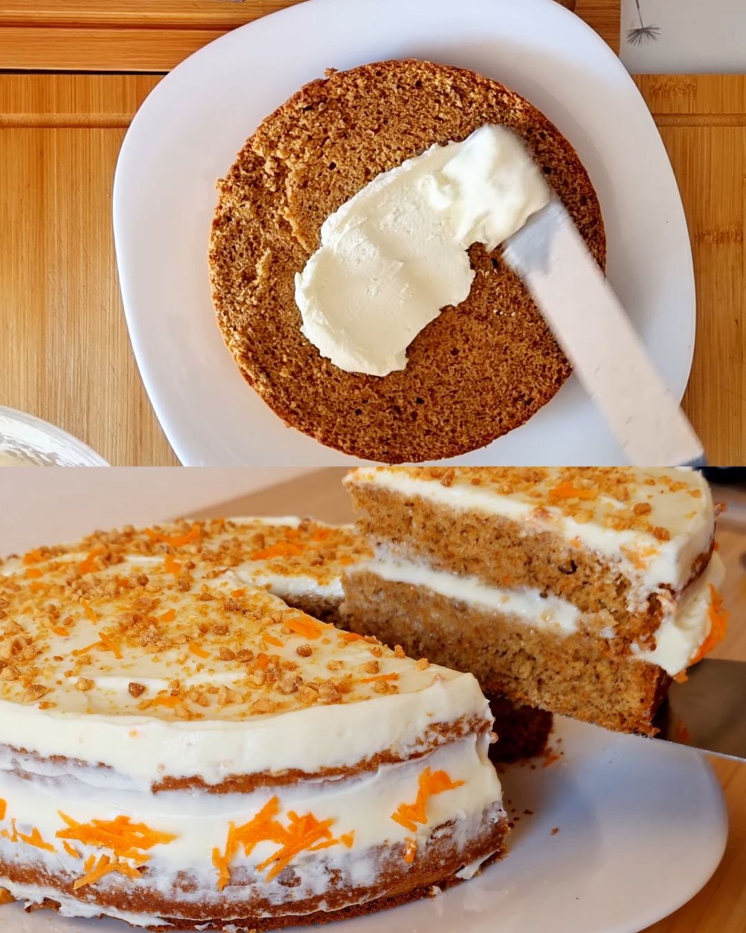 Quick Carrot Cake Recipe with Cream Cheese Frosting