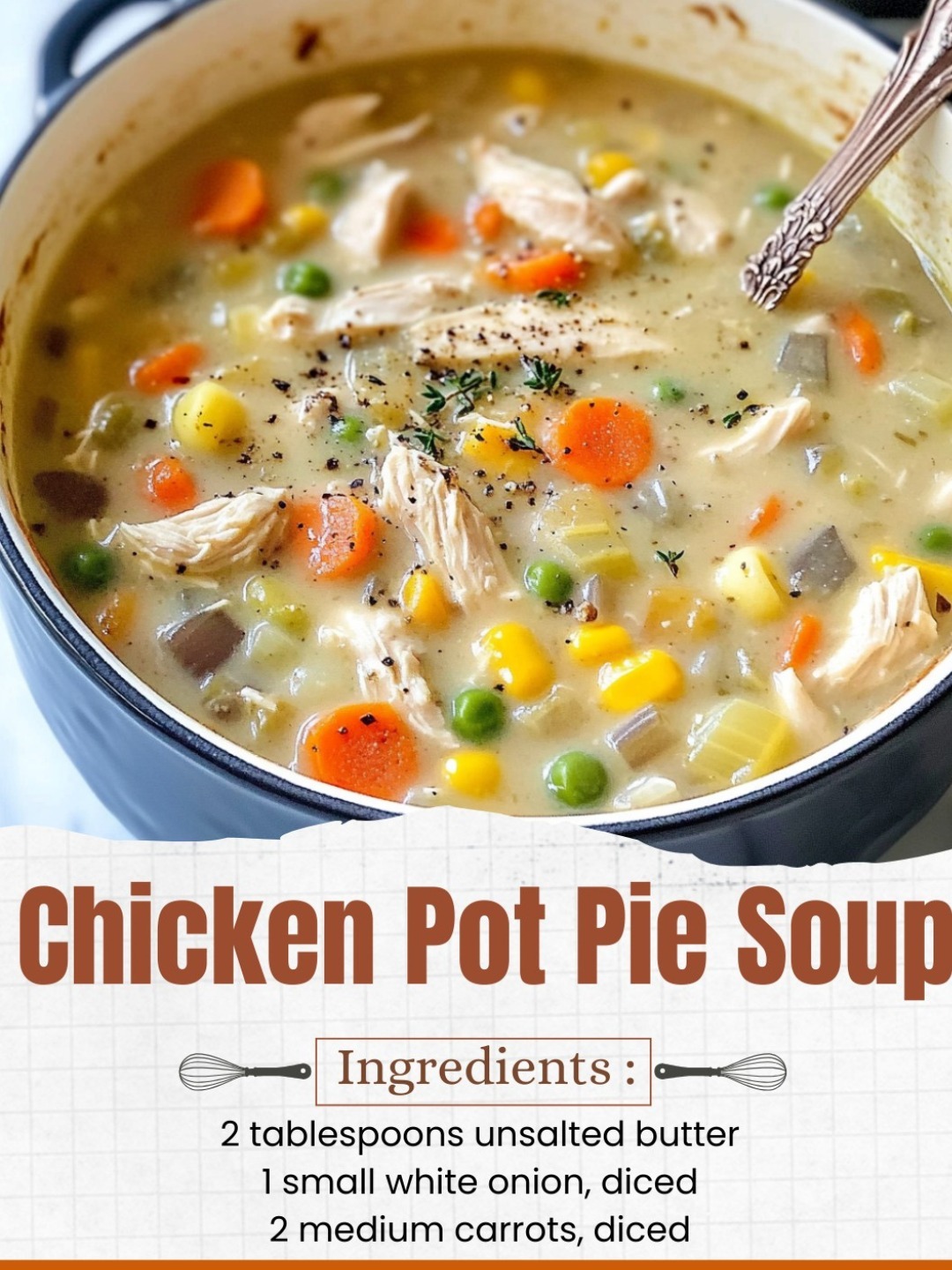 Chicken Pot Pie Soup