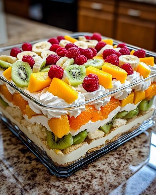 Fresh Fruit Trifle