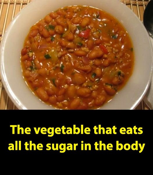 The vegetable that eats all the sugar in the body.