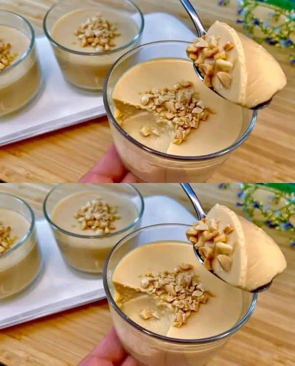 No-Bake 3-Ingredient Milk Pudding Dessert!