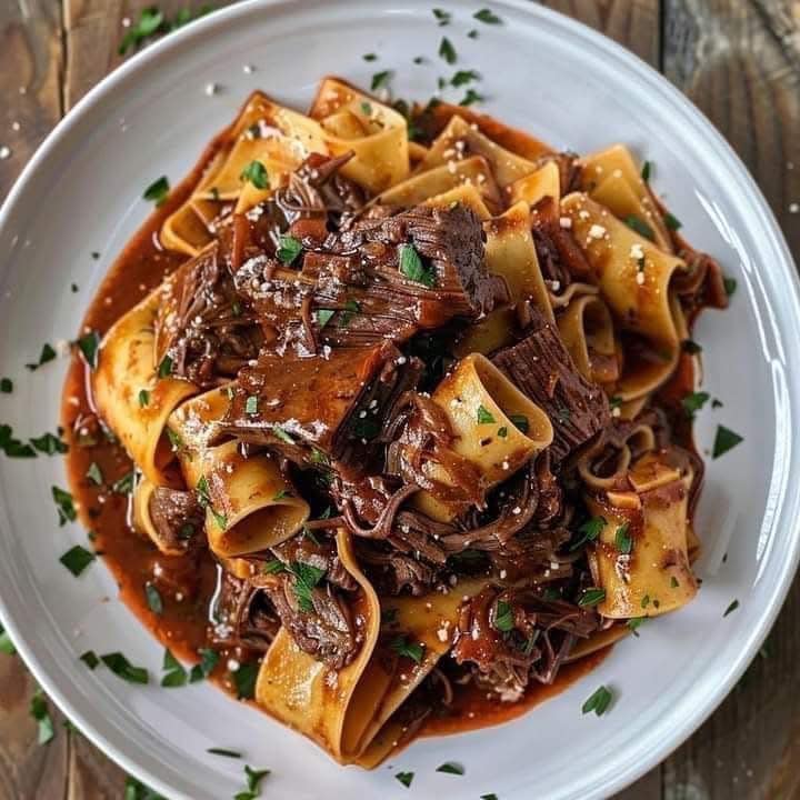 Short Ribs Ragu With Pappardelle