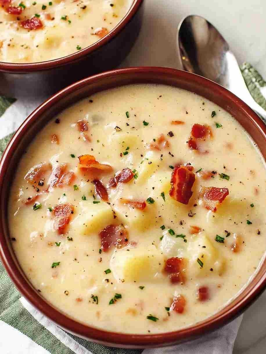 Creamy Potato Soup Bacon