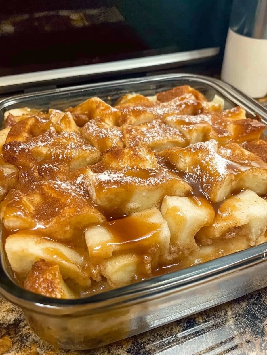 Cinnamon Roll and Caramel Apple Lasagna – Don’t LOSE this Recipe