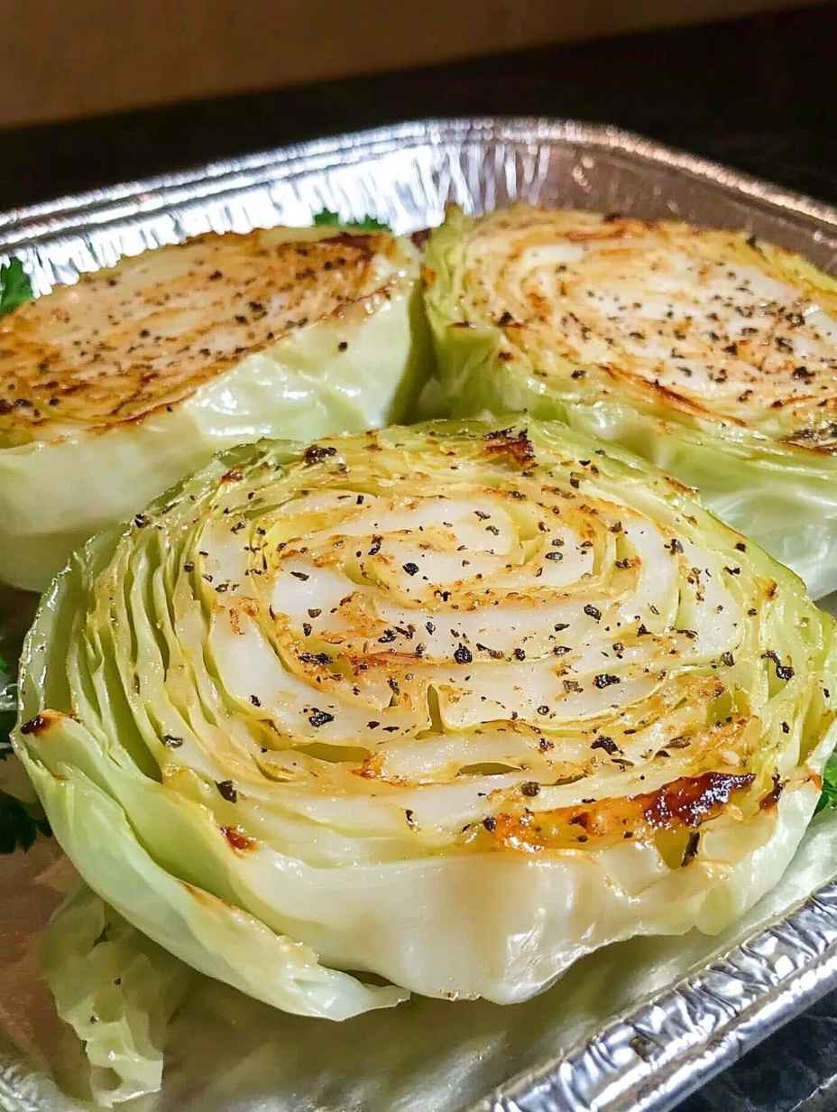 Roasted Cabbage Steaks