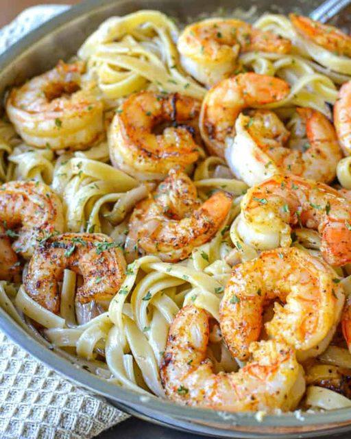 CAJUN SHRIMP PASTA