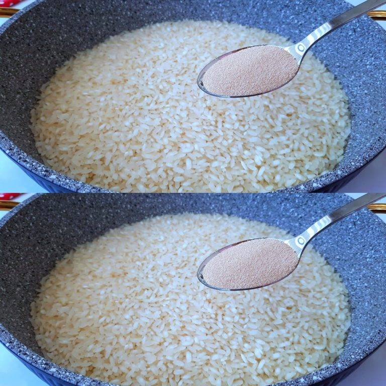 Just Mix Rice and Yeast! My Grandmother Told Me This Secret!