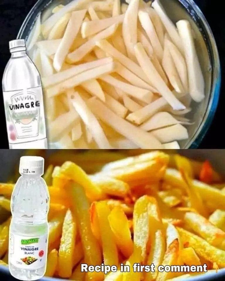 The Vinegar Tip for Making Crispy Fries