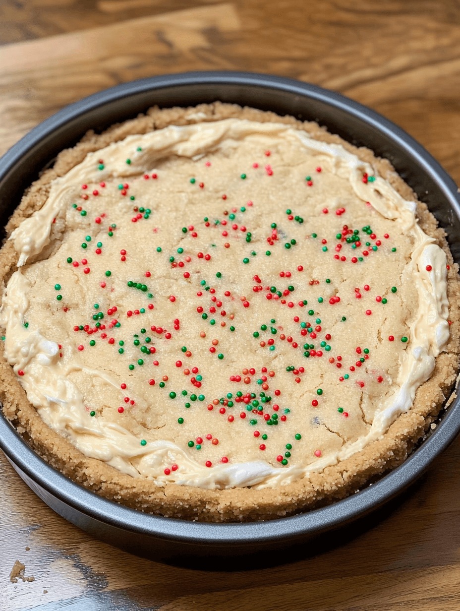 Sliced sugar cookie cheesecake