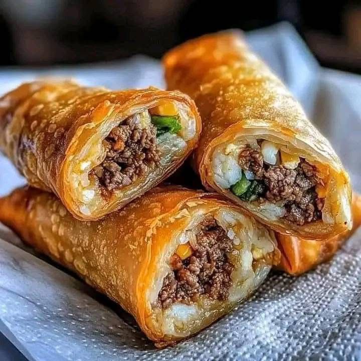 Beef Egg Rolls