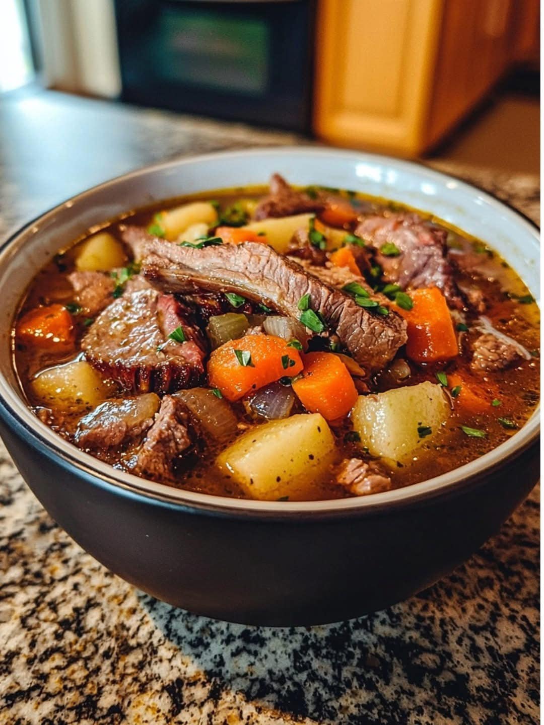 Apple Carrot Beef Rib Soup Recipe